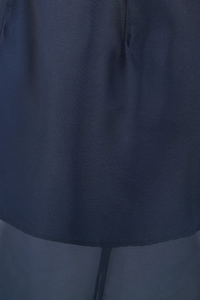 Navy Sheer Skirt 9