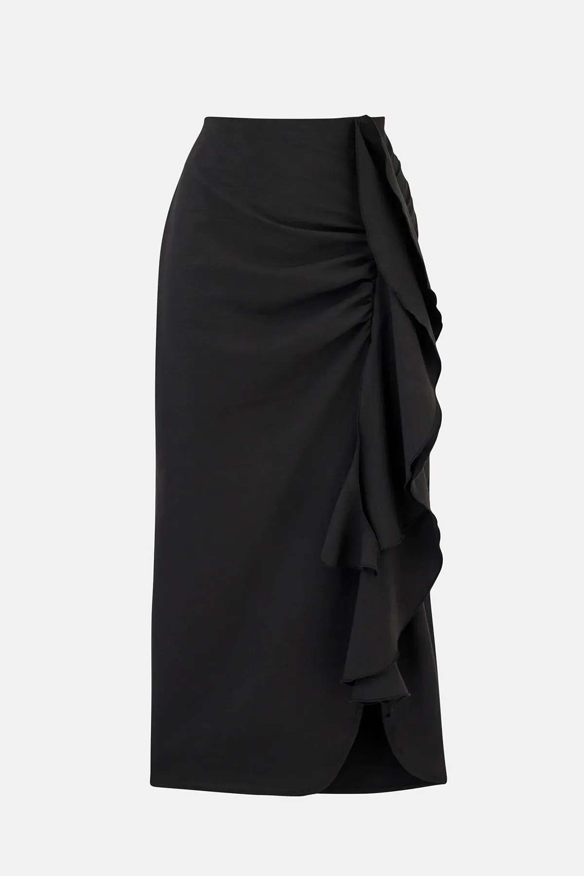 Frilled Midi Skirt 1