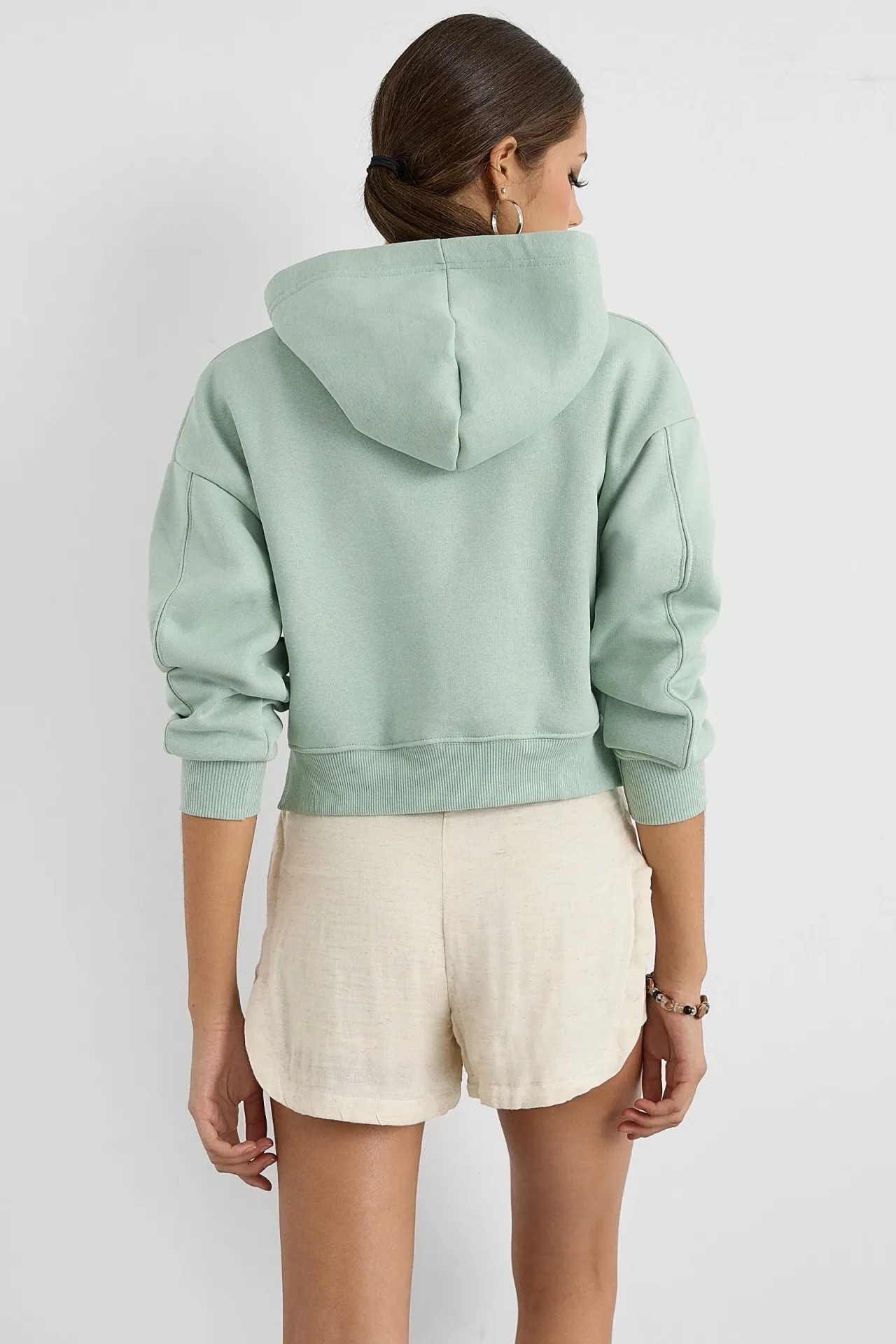 Shorts with Patch Pockets