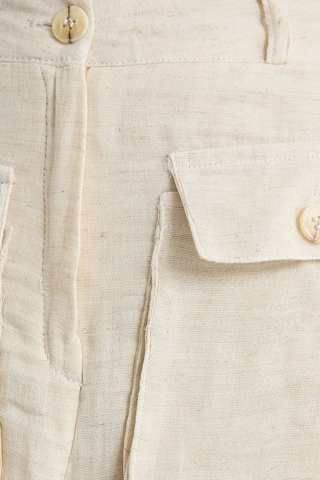 Shorts with Patch Pockets