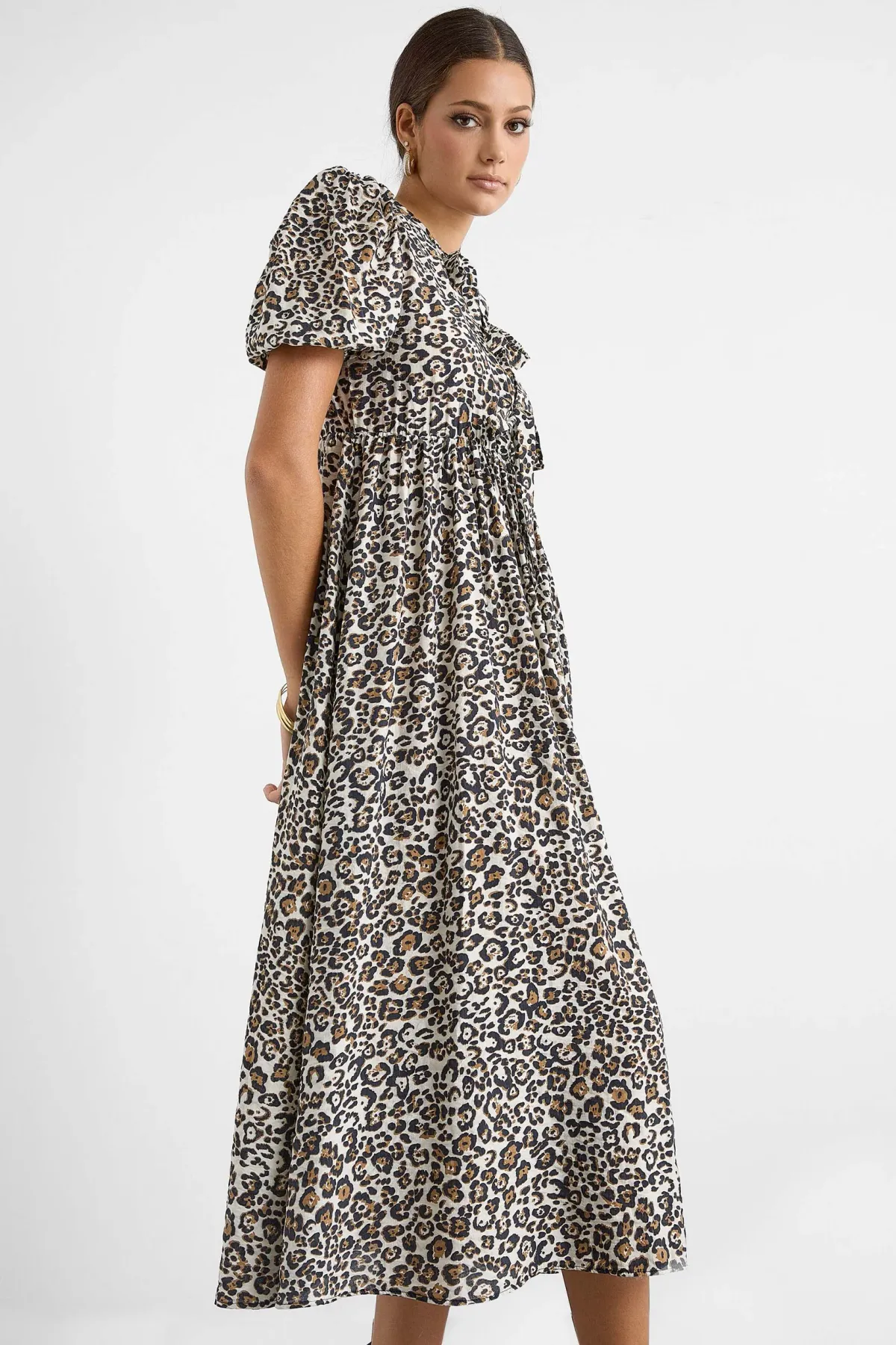 Animal Print Midi Dress 3