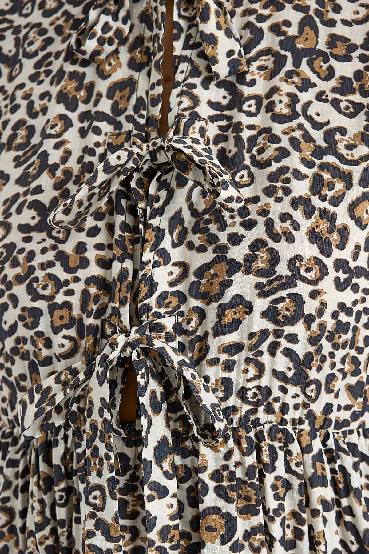 Animal Print Midi Dress 5