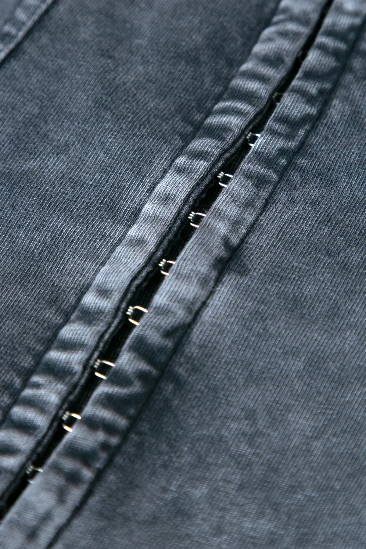 Strapless Corset Tee Top with Hook and Eye Detail 4