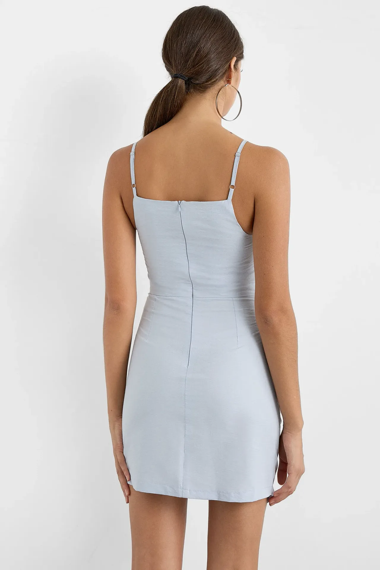 Ruched Mini Dress