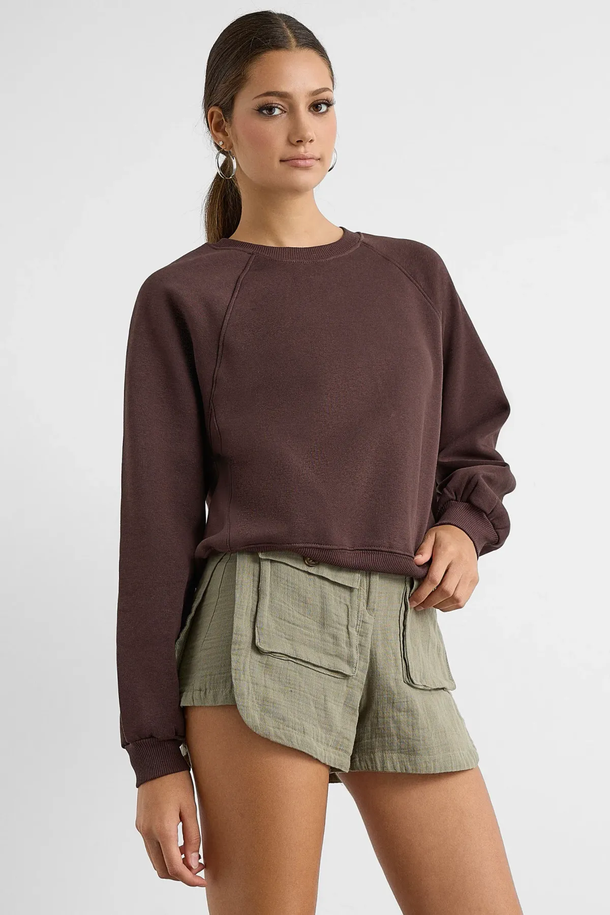 Shorts with Patch Pockets 2