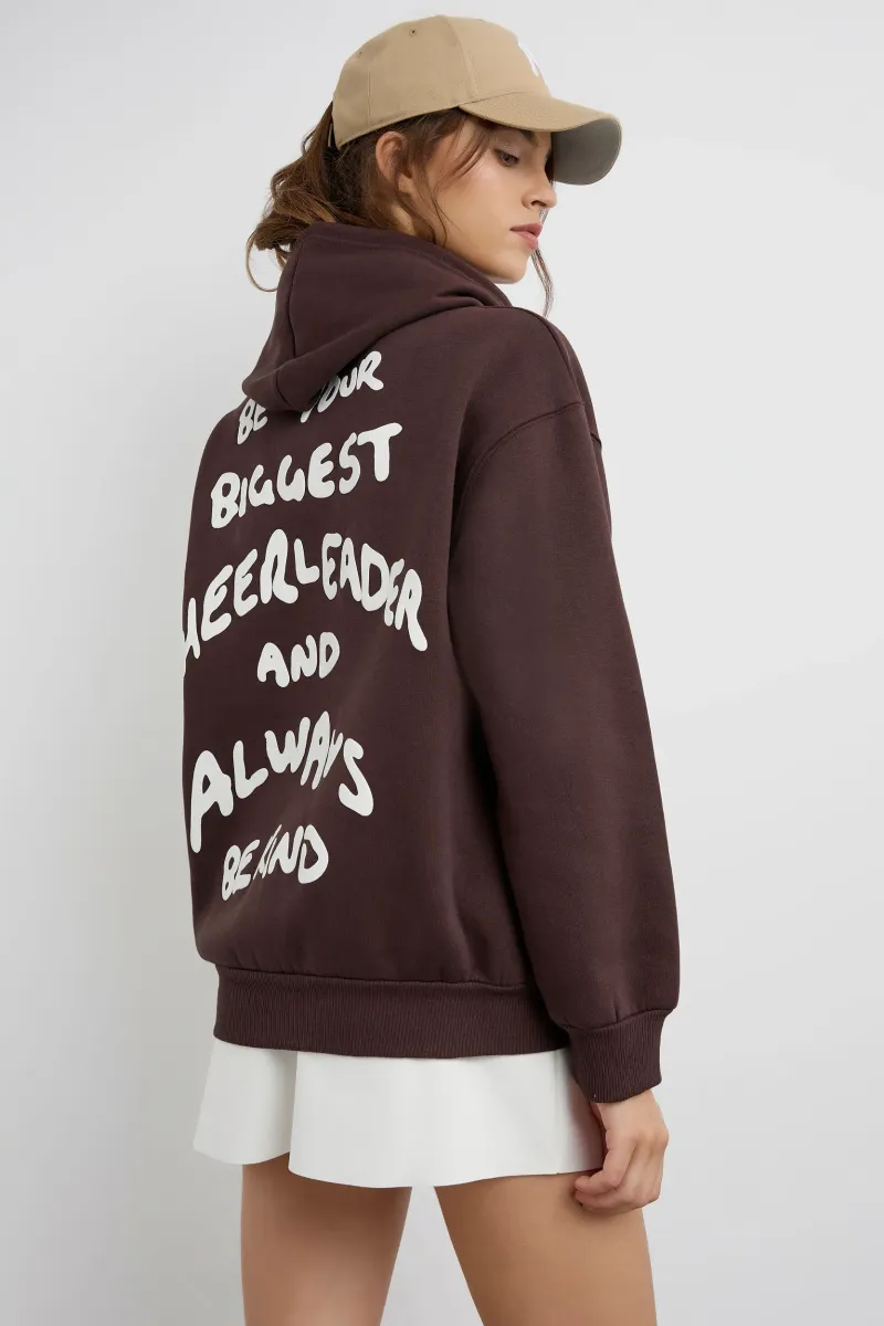 Oversized Printed Hoodie 4