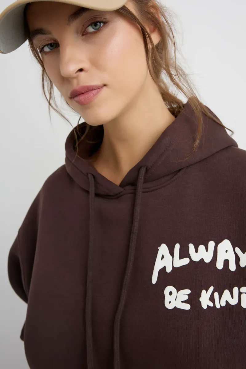 Oversized Printed Hoodie 5