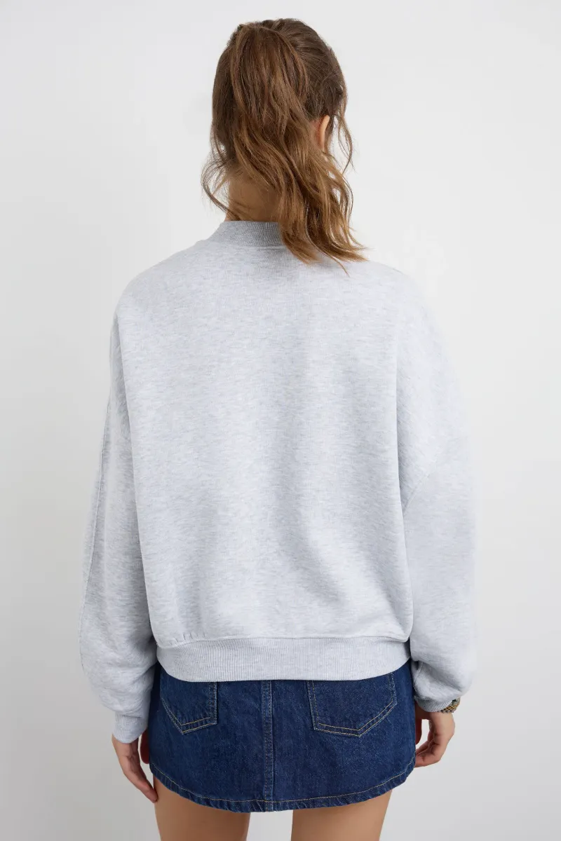 Oversized Printed Sweatshirt 5
