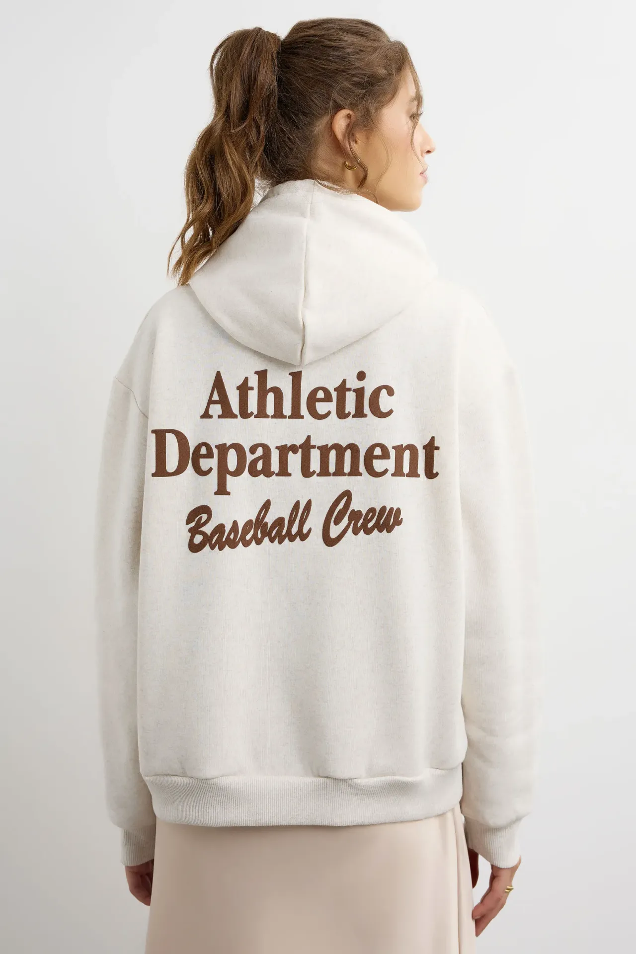 Oversized Printed Hoodie