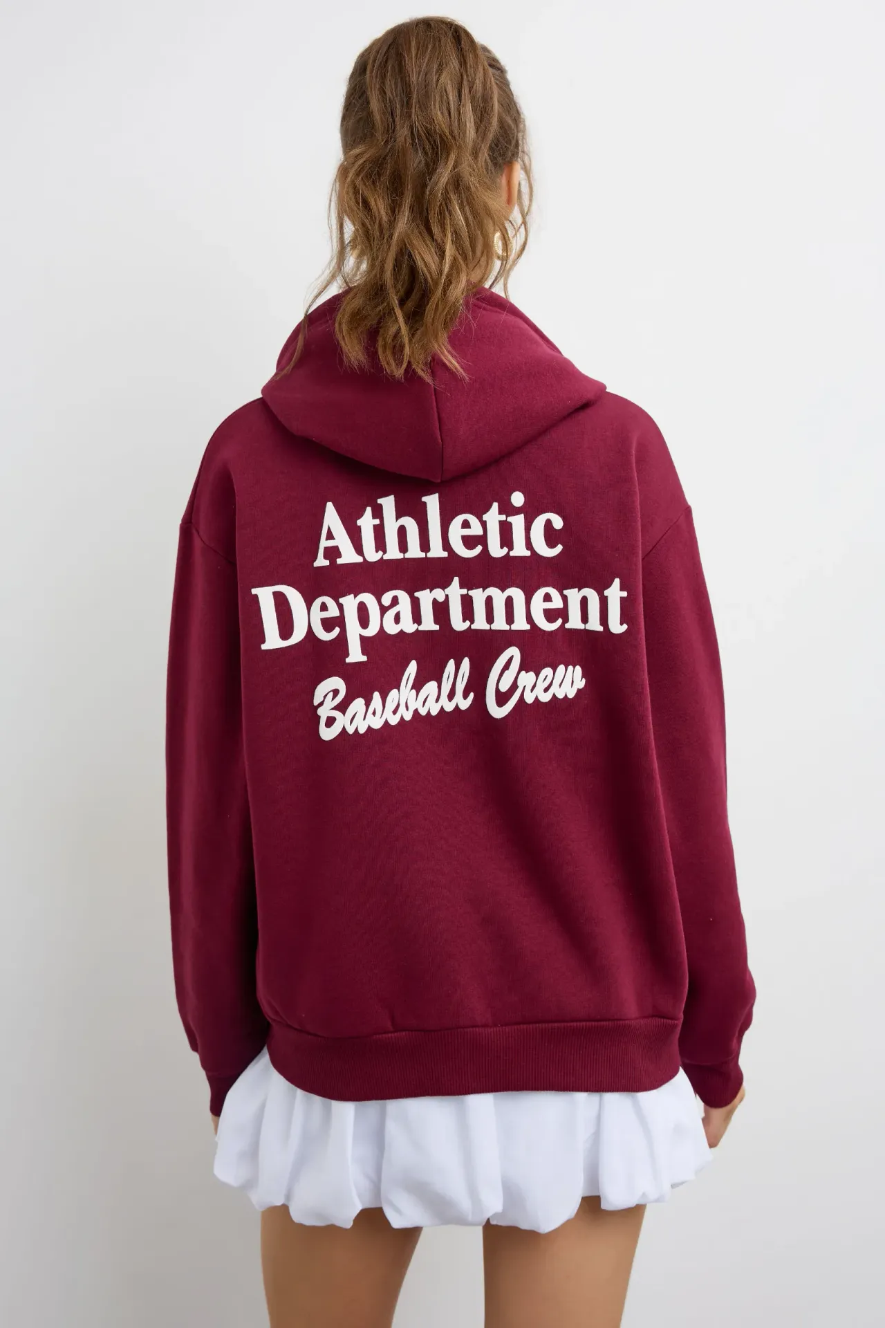 Oversized Printed Hoodie