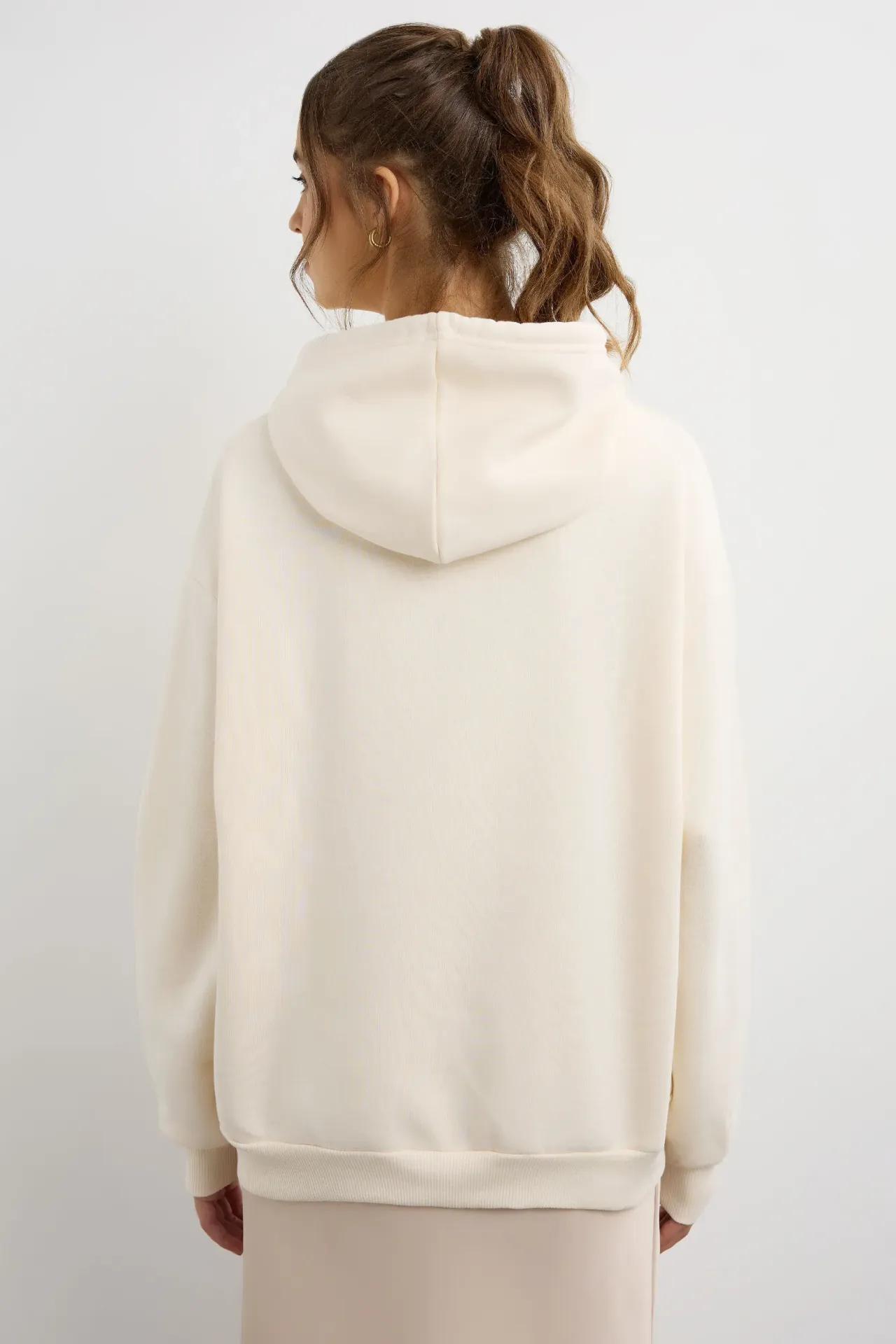 Printed Oversized Hoodie