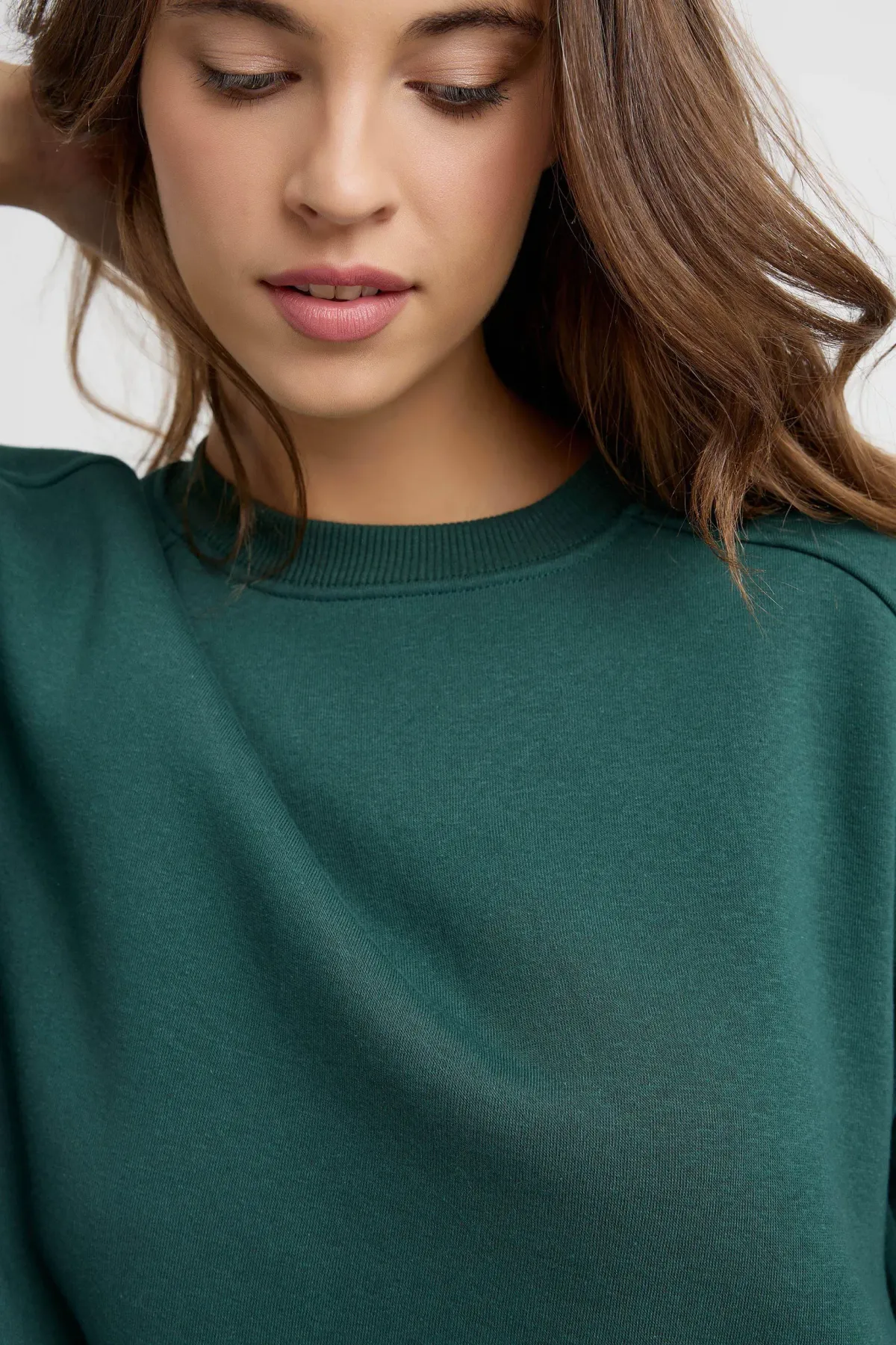 Oversized Zip-Detail Sweatshirt 4