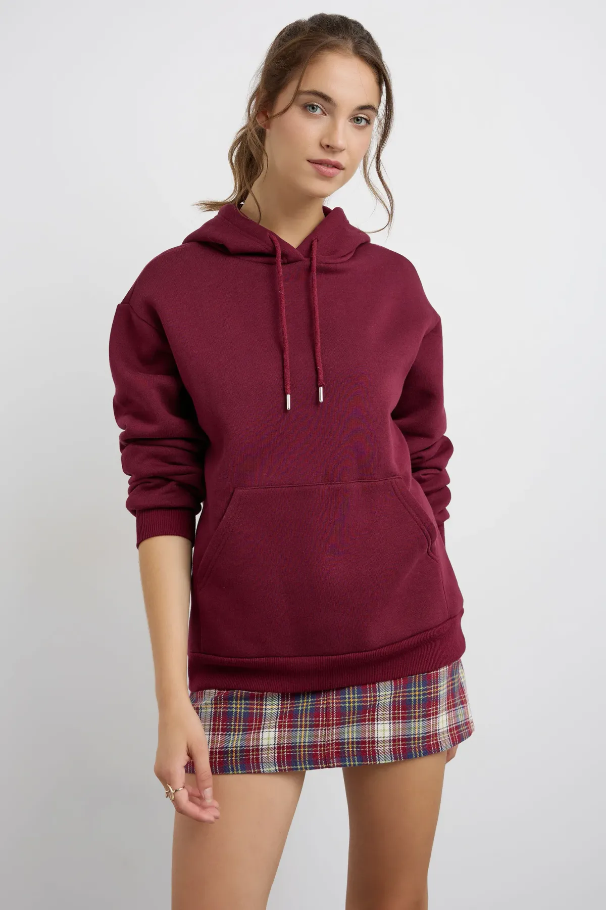 Oversized Basic Hoodie 1