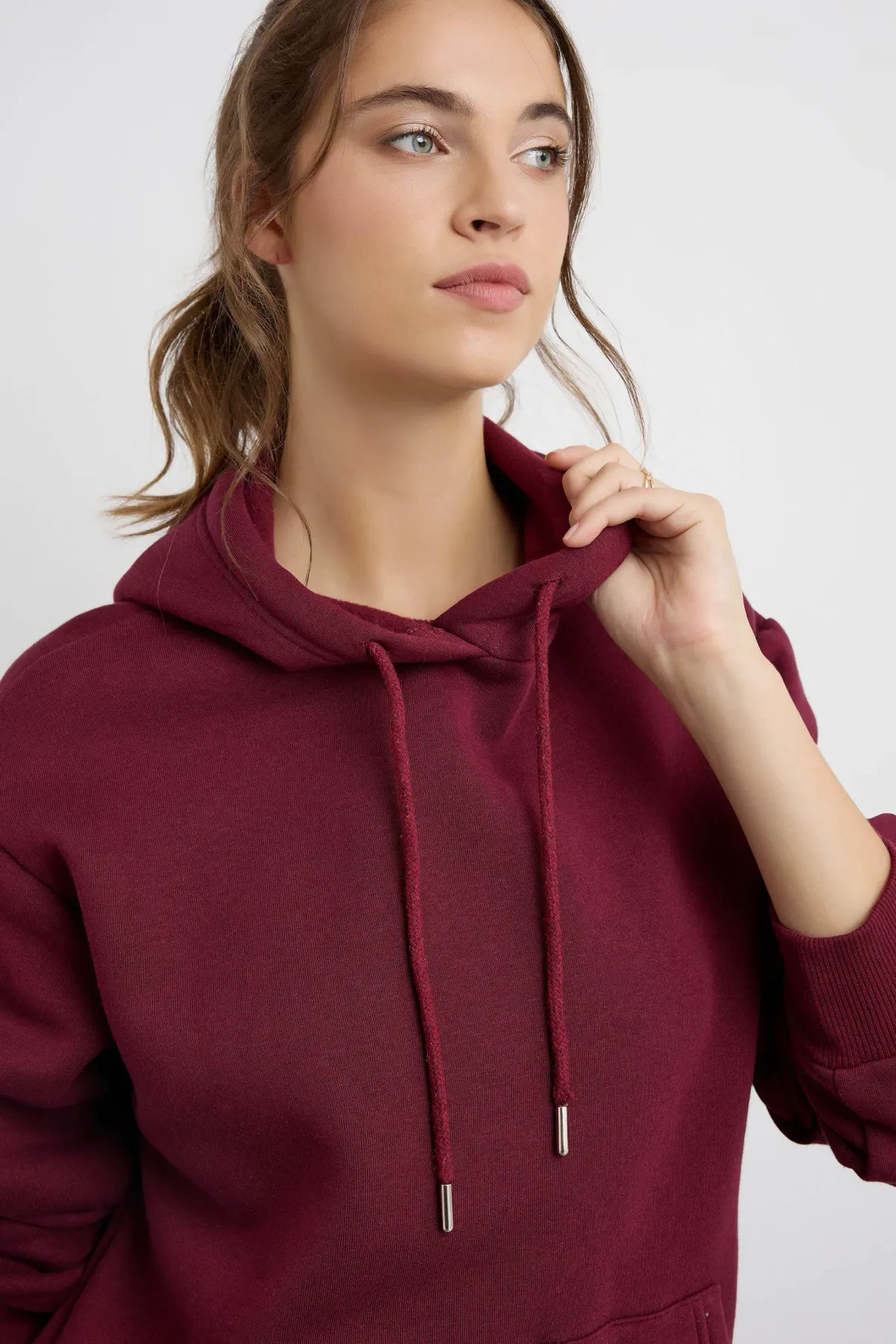Oversized Basic Hoodie 4