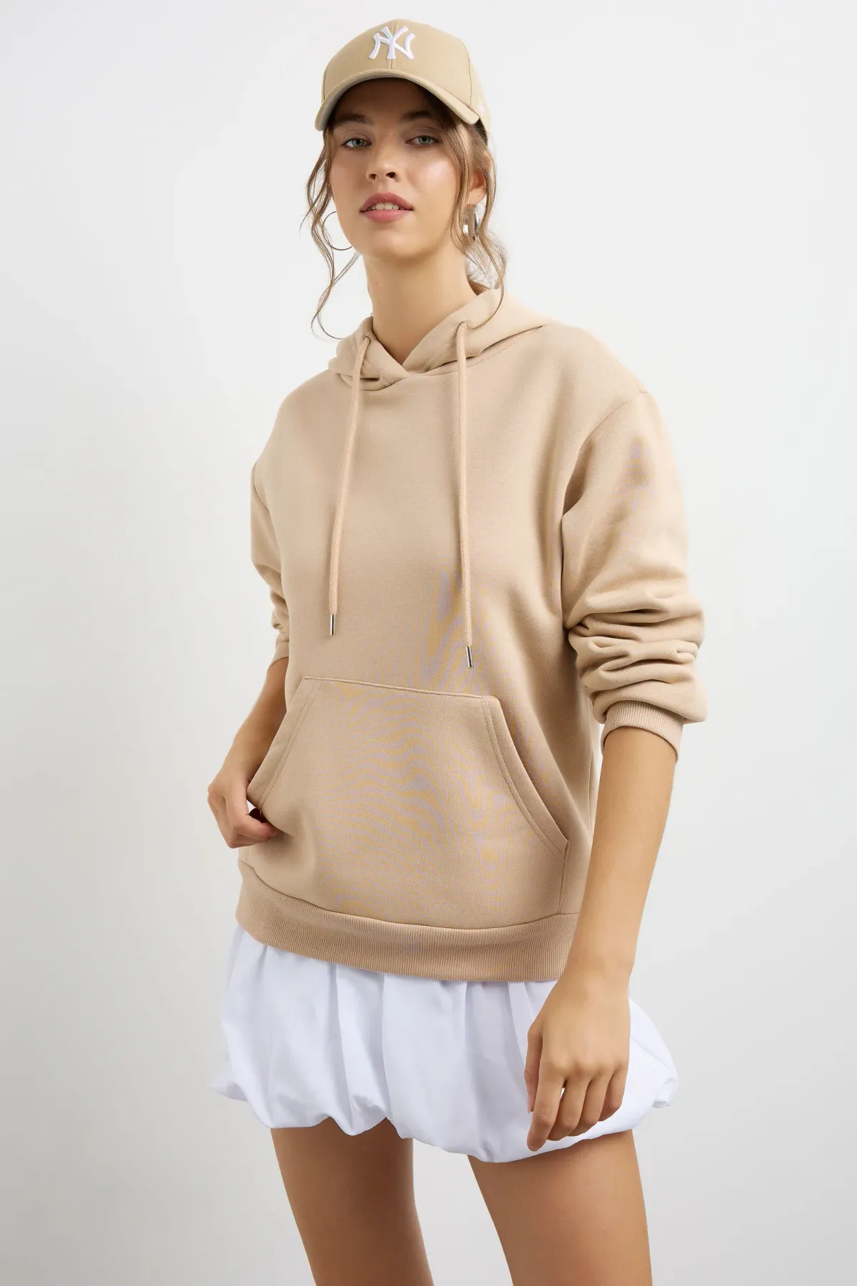 Oversized Basic Hoodie 3