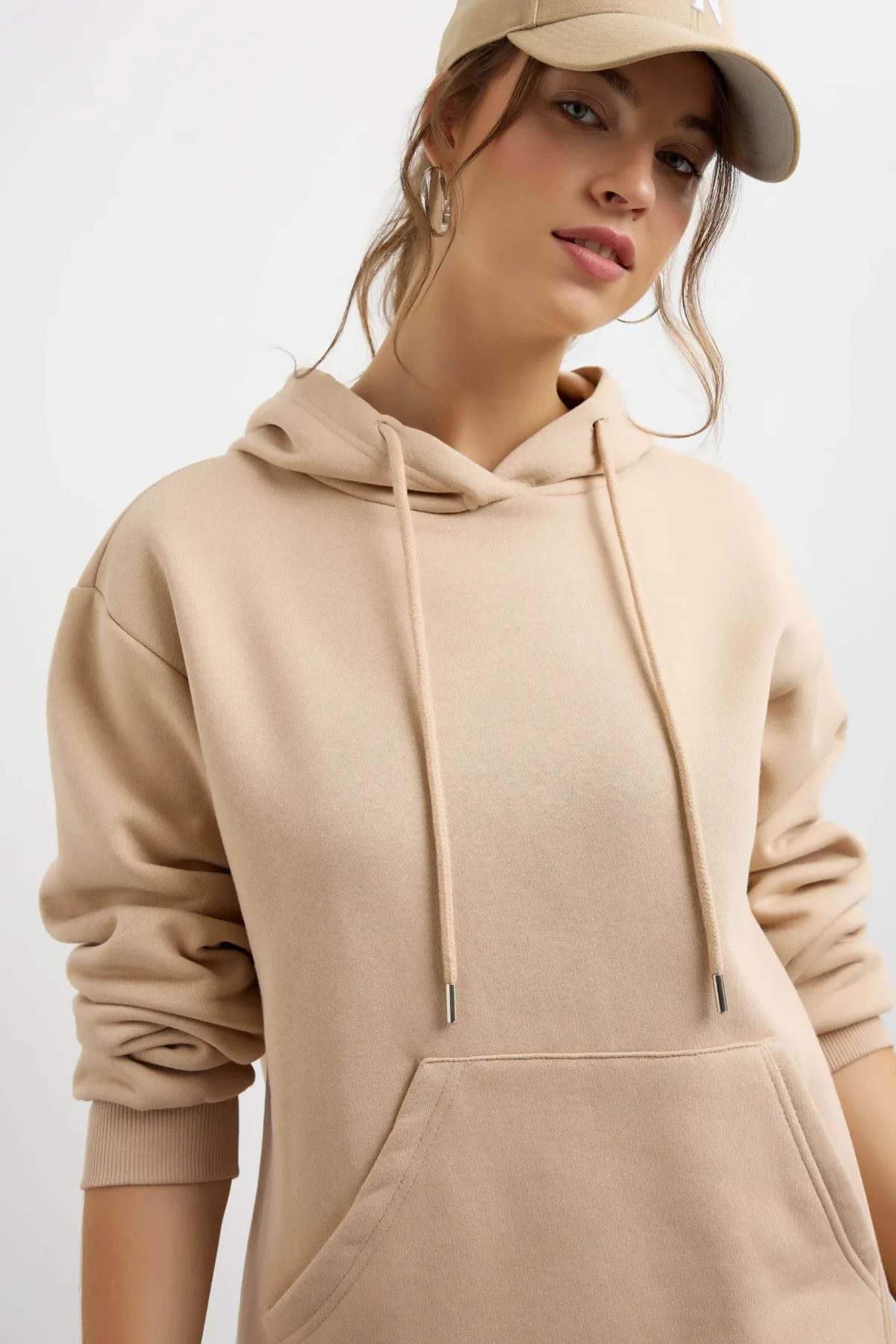 Oversized Basic Hoodie 5