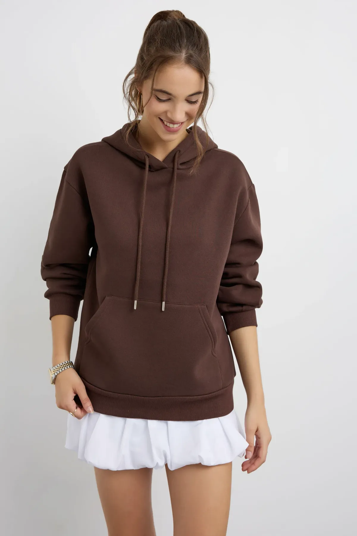Oversized Basic Hoodie 1