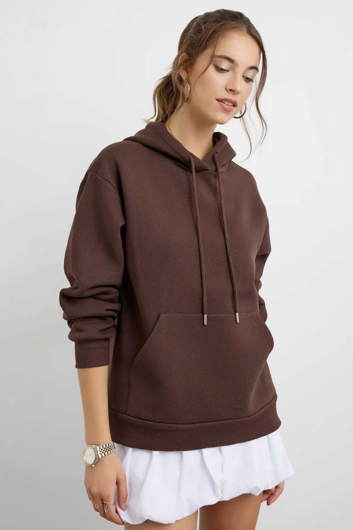 Oversized Basic Hoodie 4