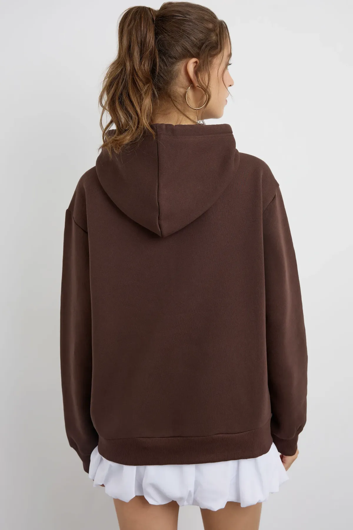Oversized Basic Hoodie 6