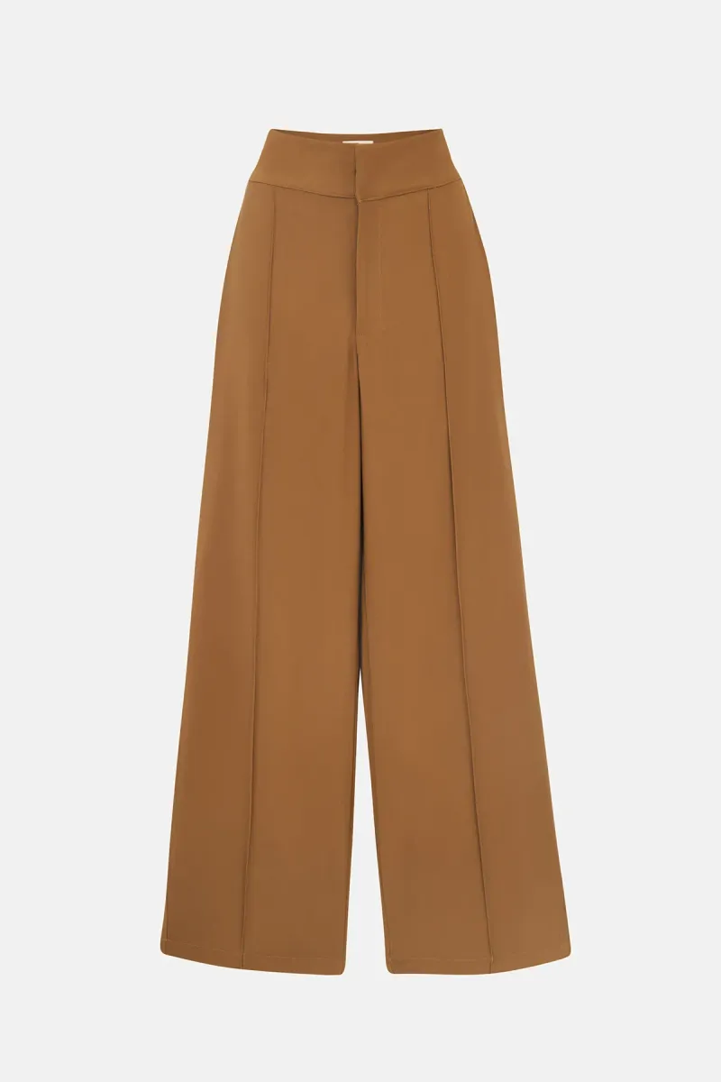High-Waist Wide-Leg Pants 1