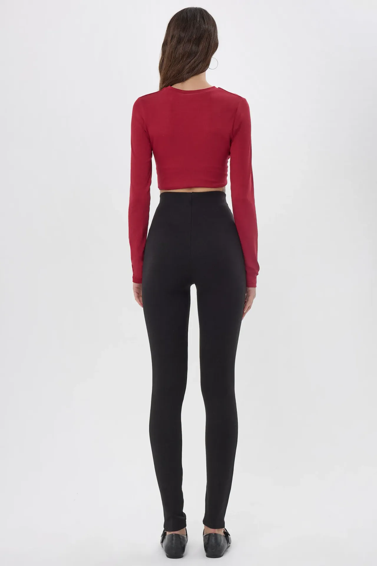 High-Waist Basic Leggings