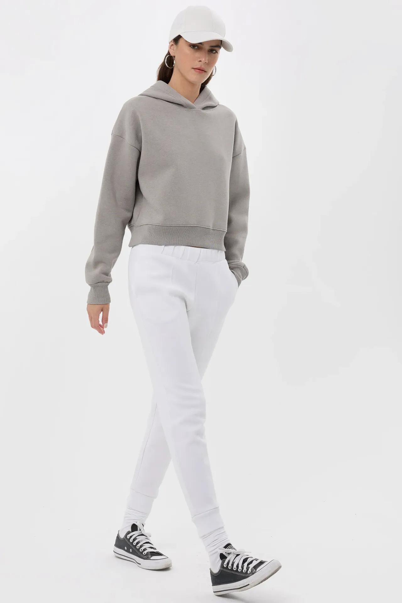Relaxed Jersey Hoodie