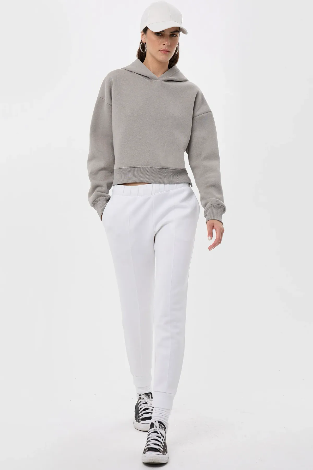 Relaxed Jersey Hoodie 2