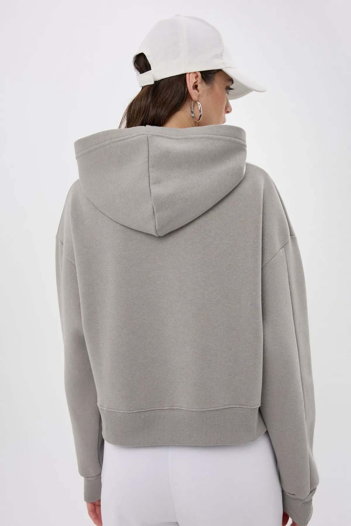 Relaxed Jersey Hoodie 3