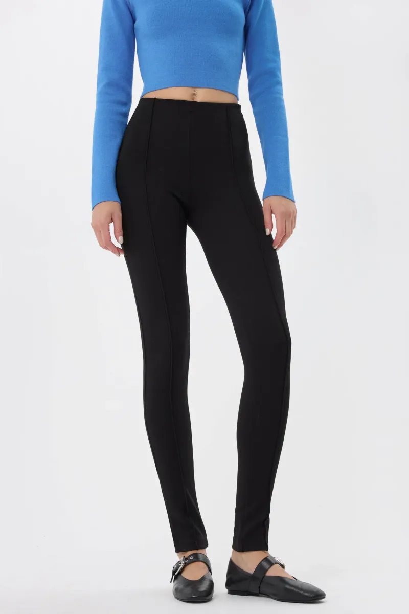 Basic Mid-Rise Leggings 2