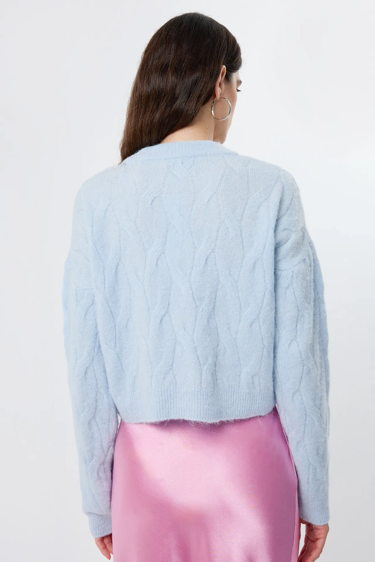 Knitted High-Neck Sweater