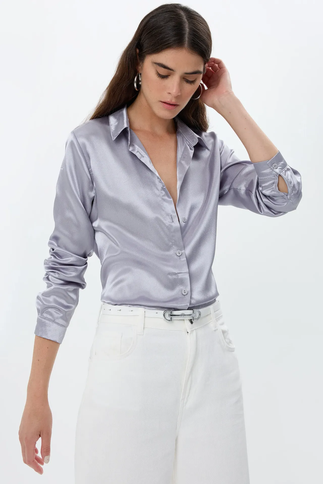 Satin Classic Shirt