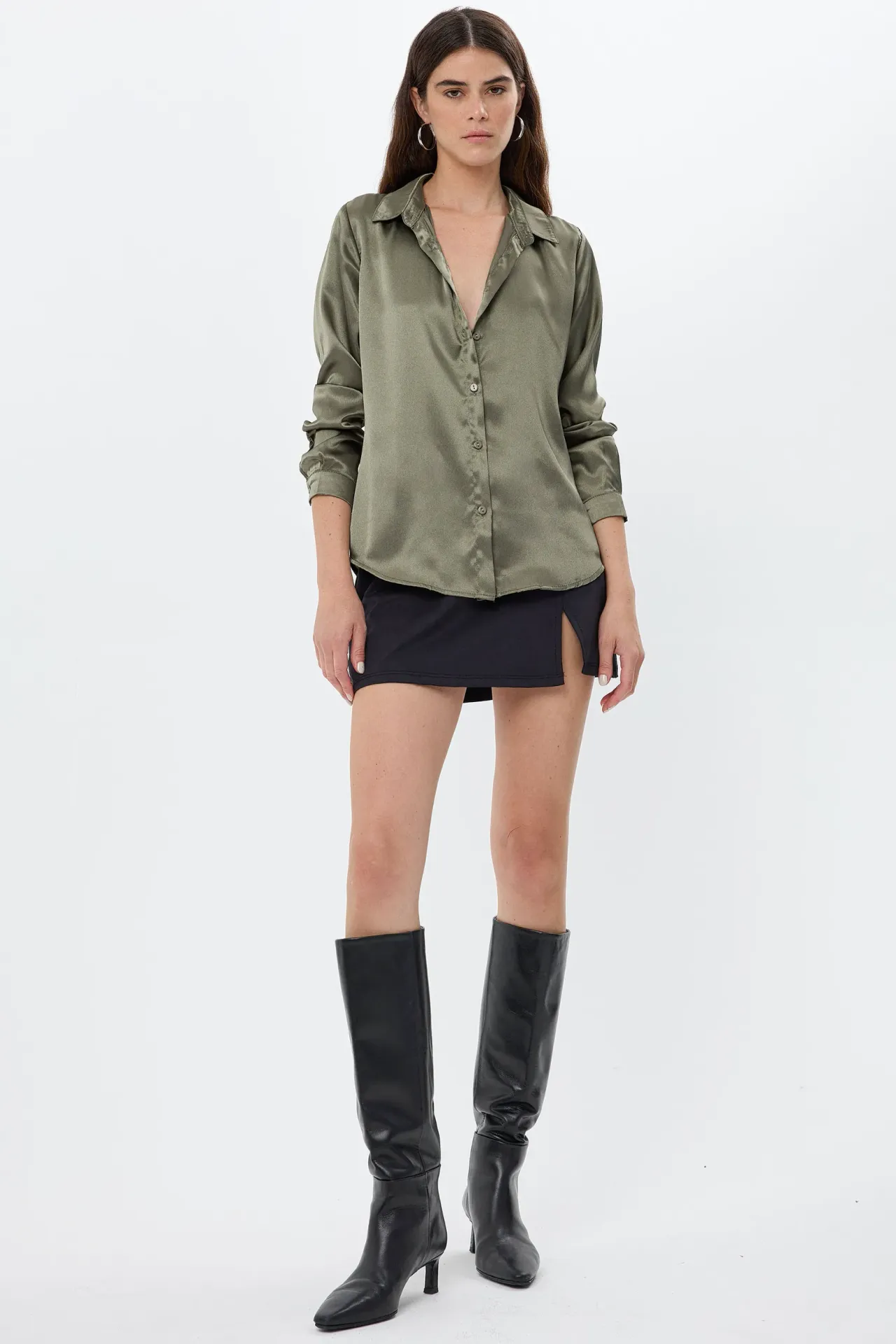 Satin Classic Shirt