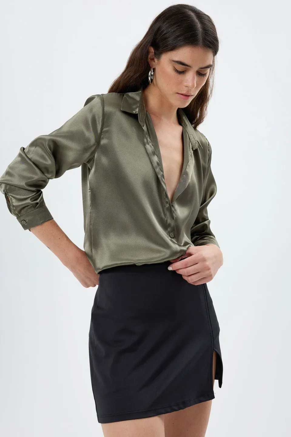 Satin Classic Shirt