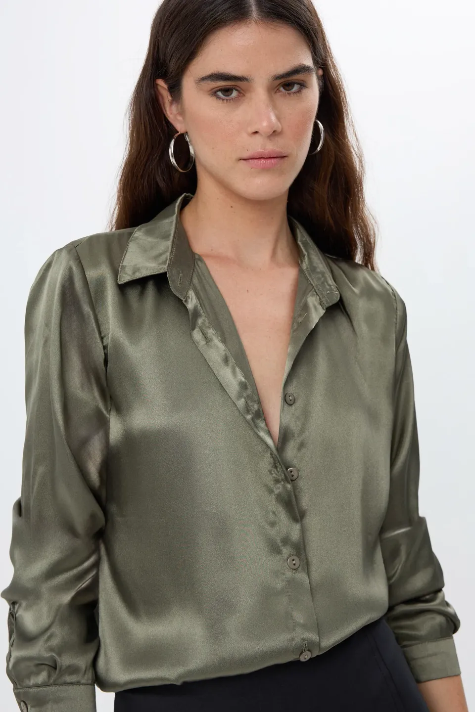 Satin Classic Shirt