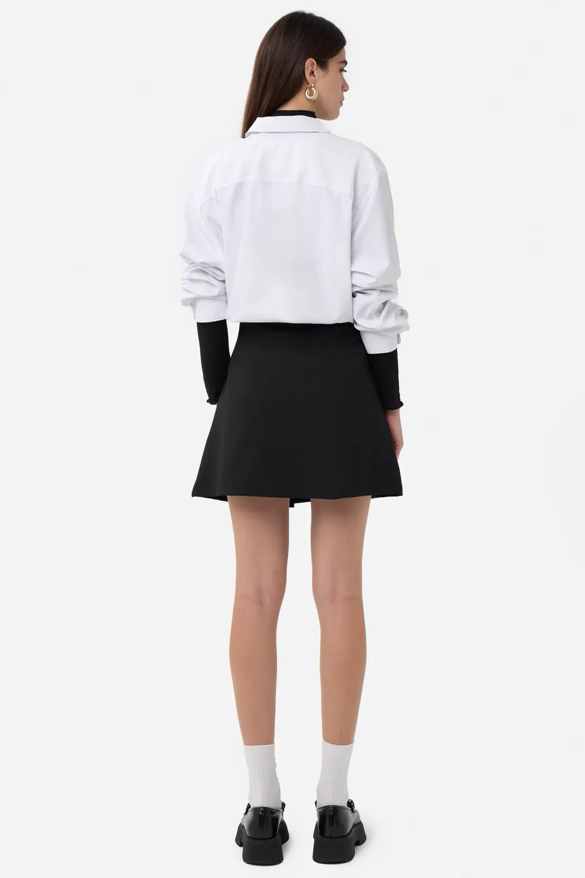 Bow Detailed Mini Skirt 4
