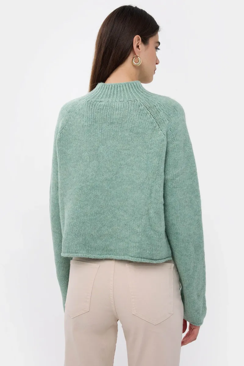 Knitted High-Neck Sweater 4