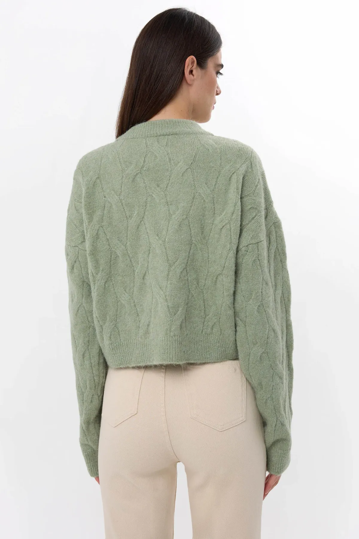 Knitted High-Neck Sweater 5