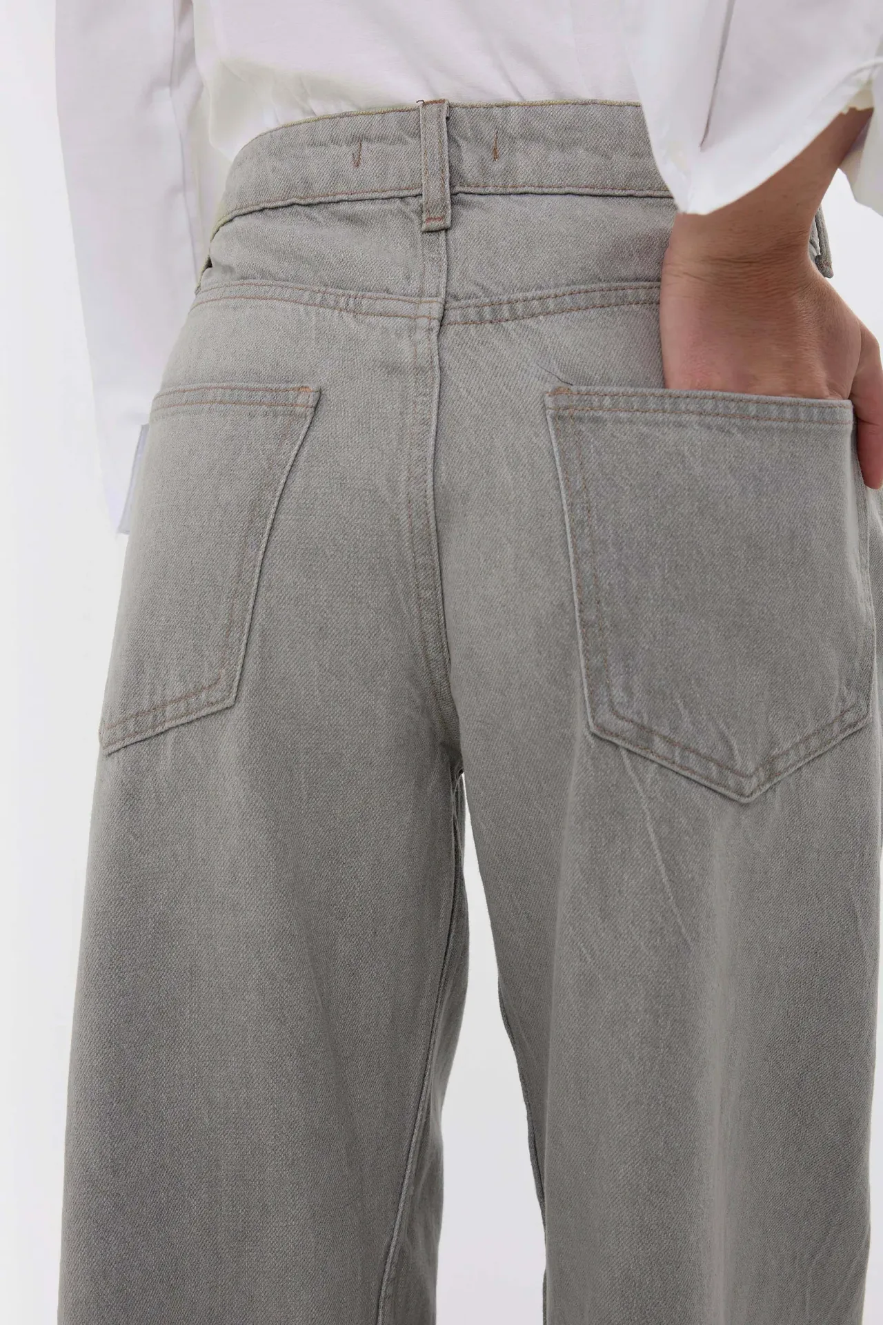 Mid-Rise Tapered Jeans