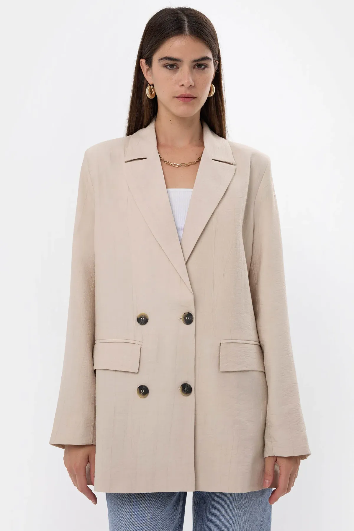 Straight Fit Blazer 4