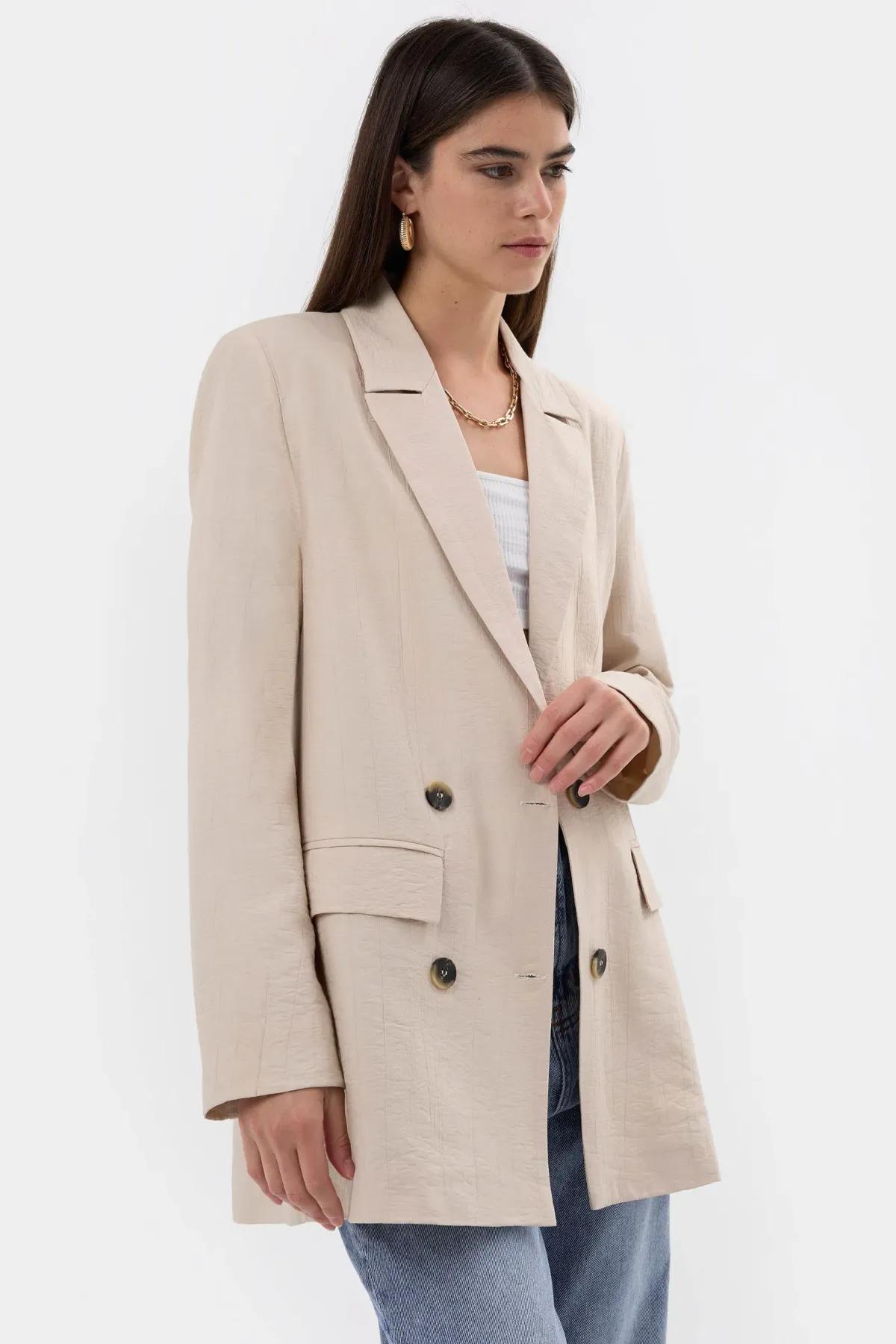 Straight Fit Blazer 2