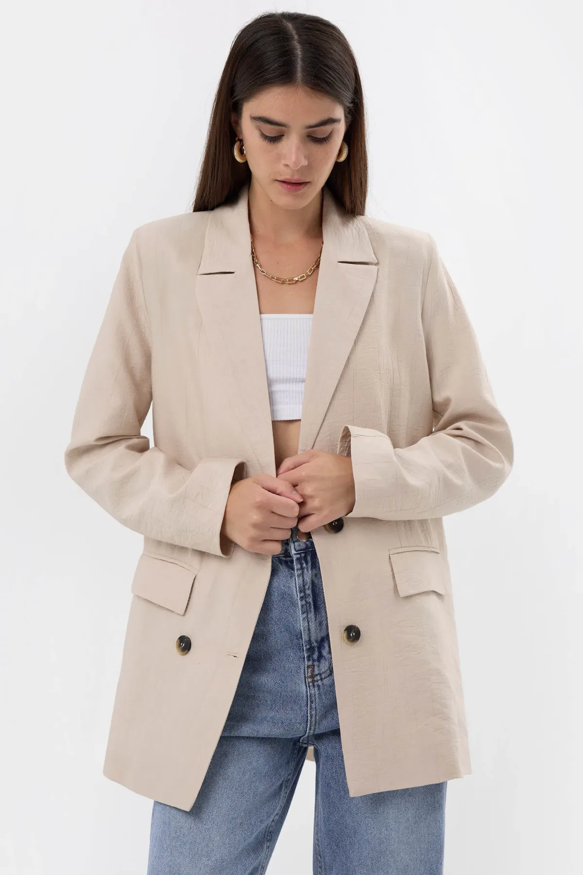 Straight Fit Blazer 1