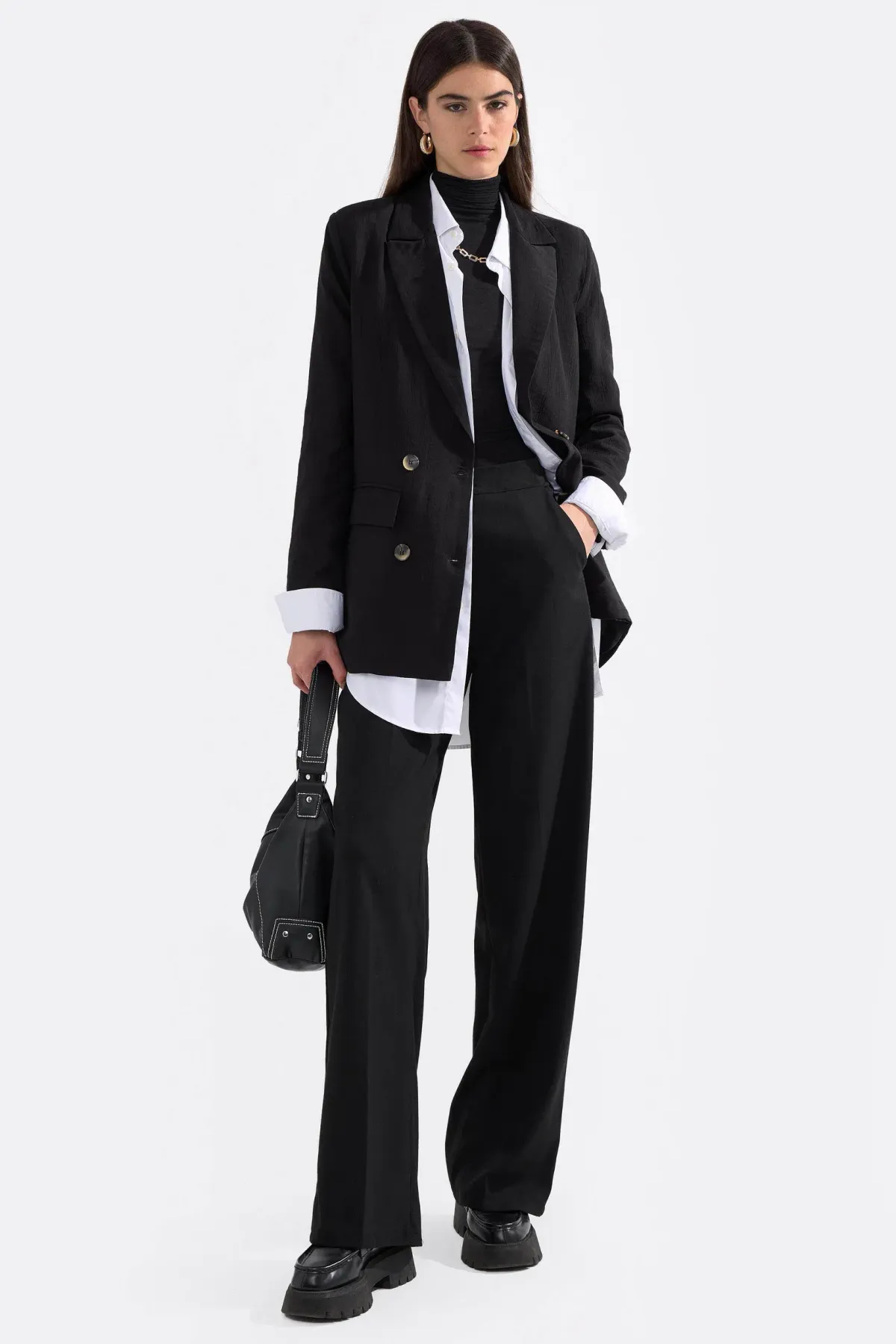 Straight Fit Blazer 2