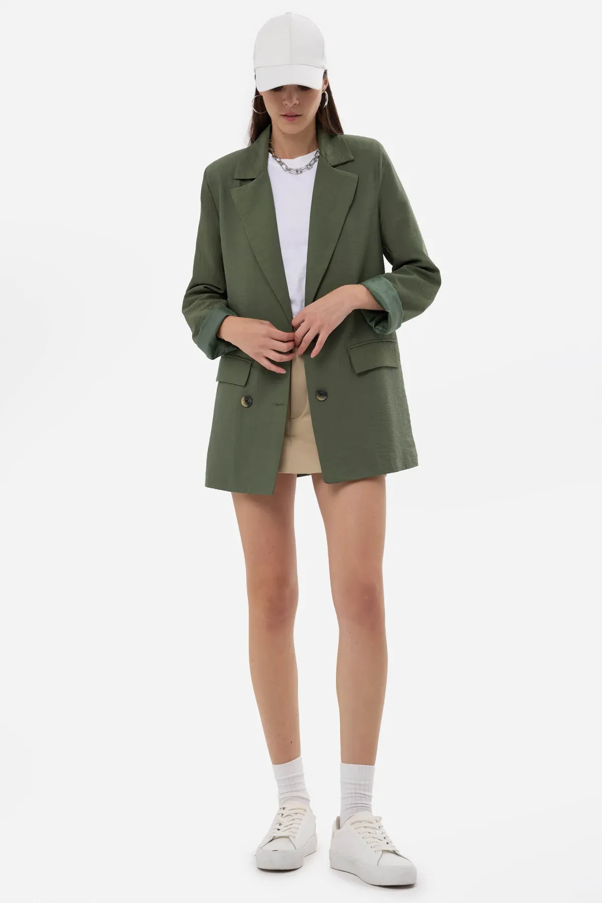 Straight Fit Blazer 4