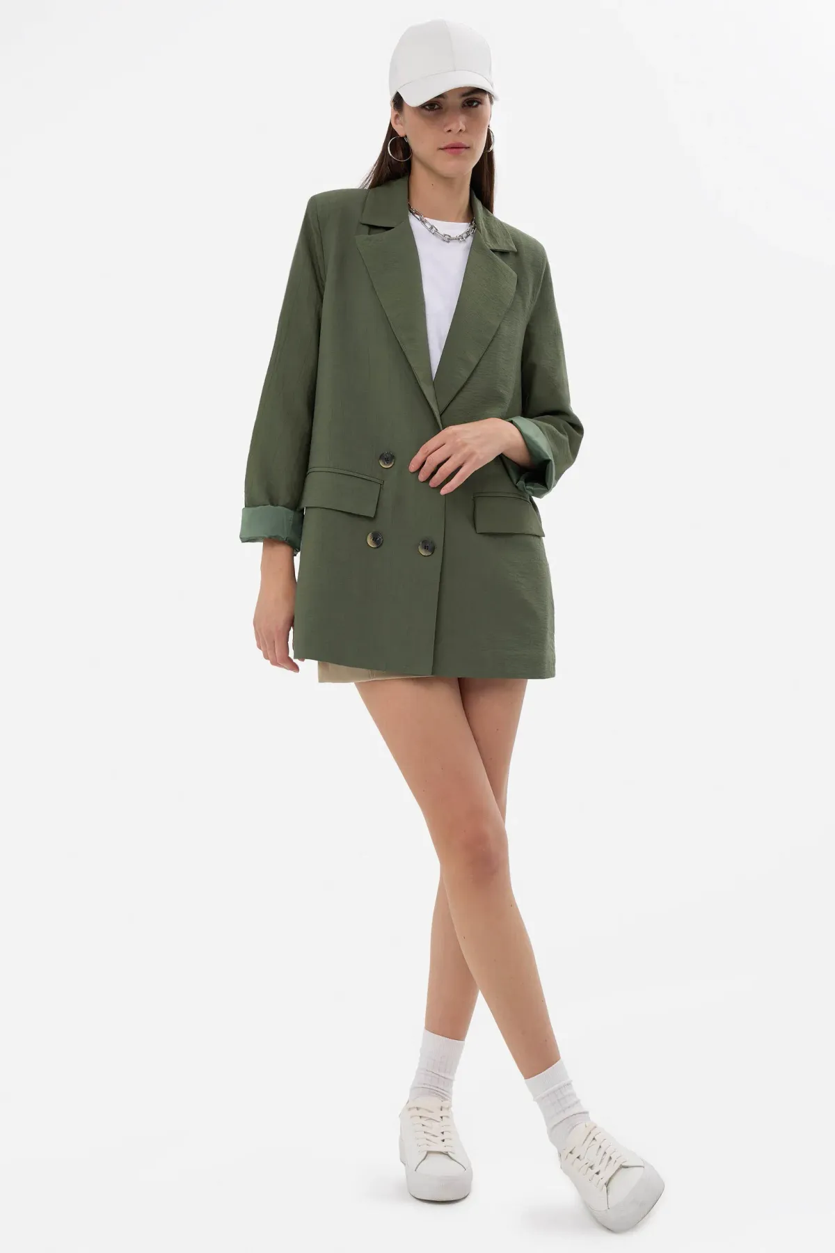Straight Fit Blazer 2