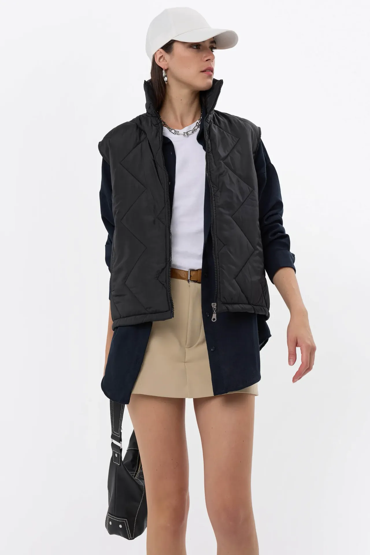 Stitch Detailed Vest