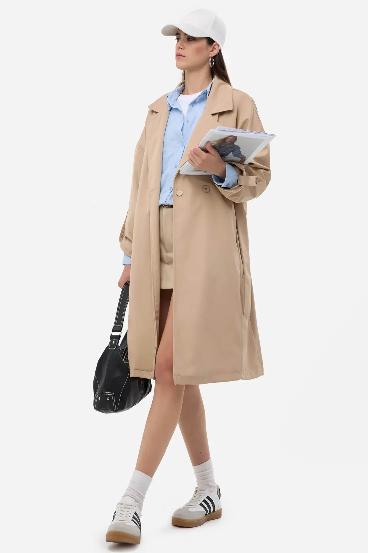 Oversized Belted Trenchcoat