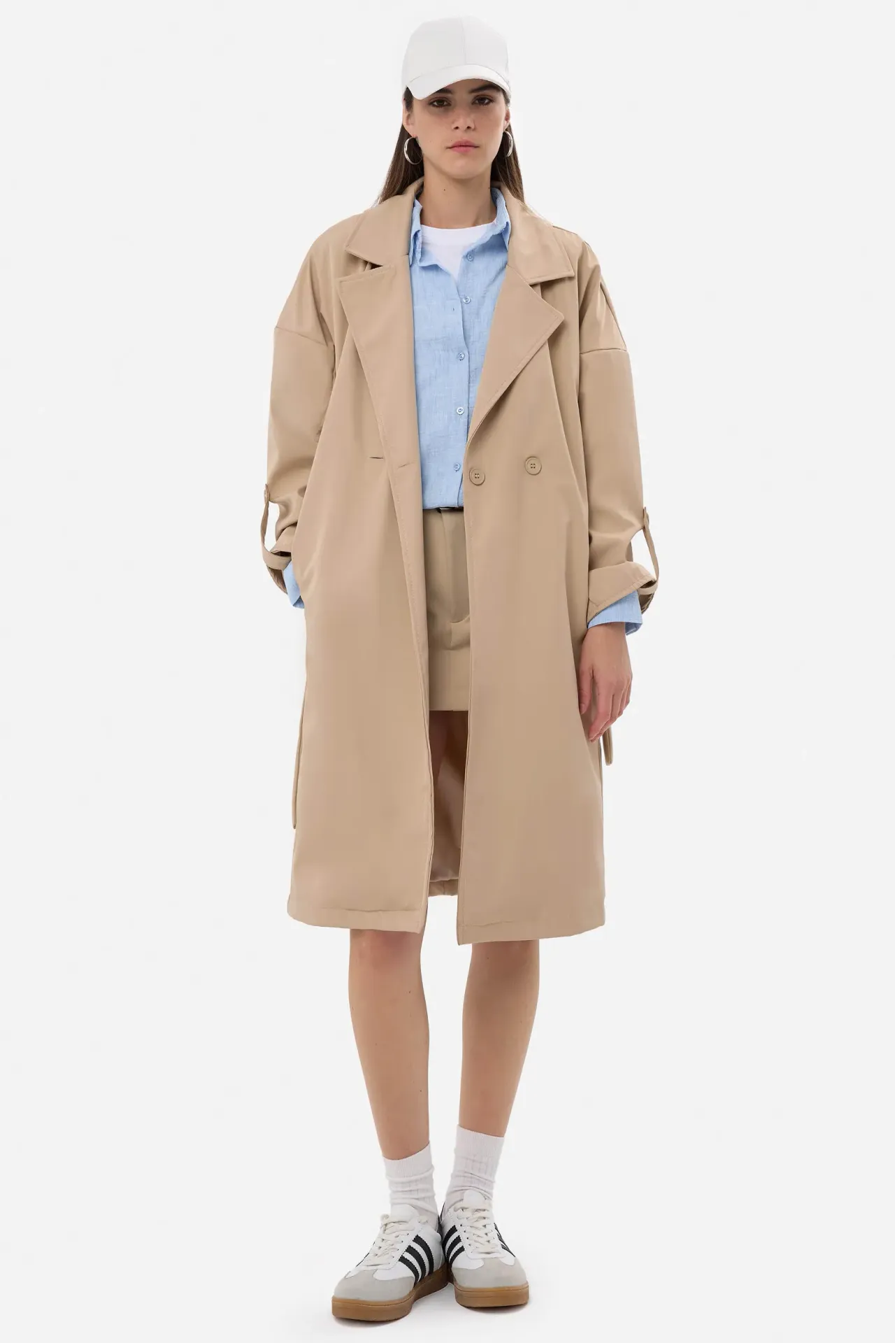 Oversized Belted Trenchcoat