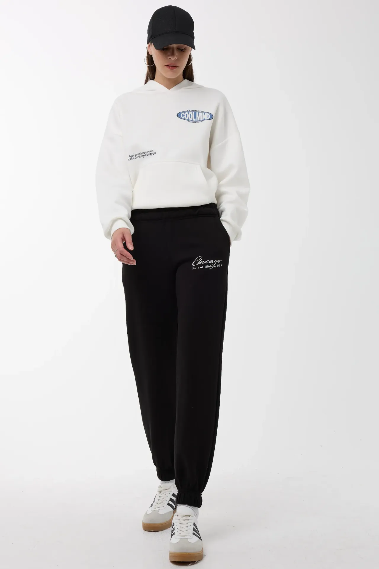 Elastic Waist  Sweatpants