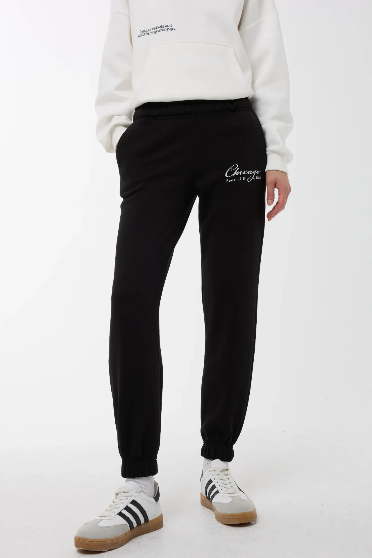 Elastic Waist  Sweatpants