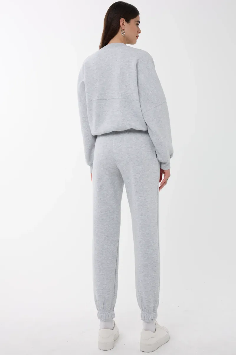 Elastic Waist  Sweatpants 4